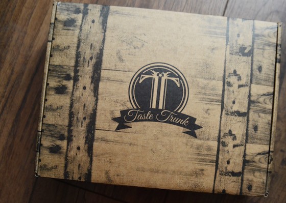 Taste Trunk The Monthly Sampler Subscription Box Review October 2015 - 1