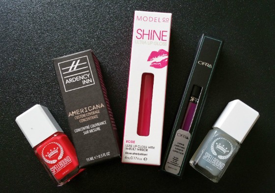 Wantable Makeup Subscription Box Review October 2015 - all items