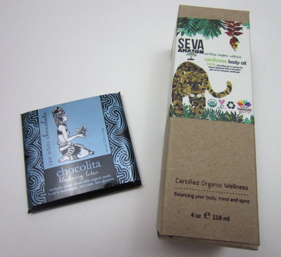 Yogi Surprise Anniversary Bonus Box Review October 2015 - chocolate