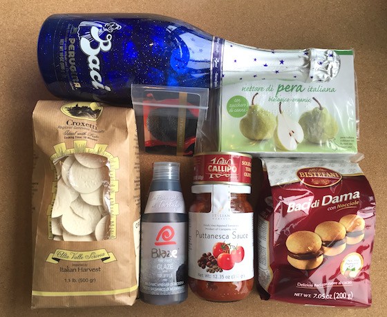 Yummy Bazaar Destination Food Club Subscription Box Review Full Experience Box Sept 2015 - Contents