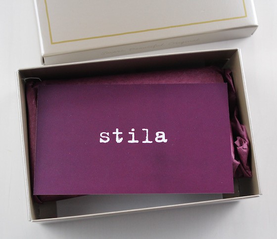 Stila Beauty Box Reviews + 20% Coupon