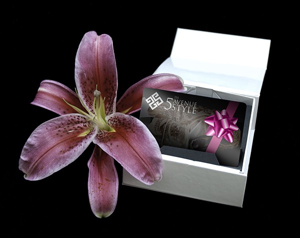 2 Days Only – 20% Off New 5th Avenue Style Gift Card!
