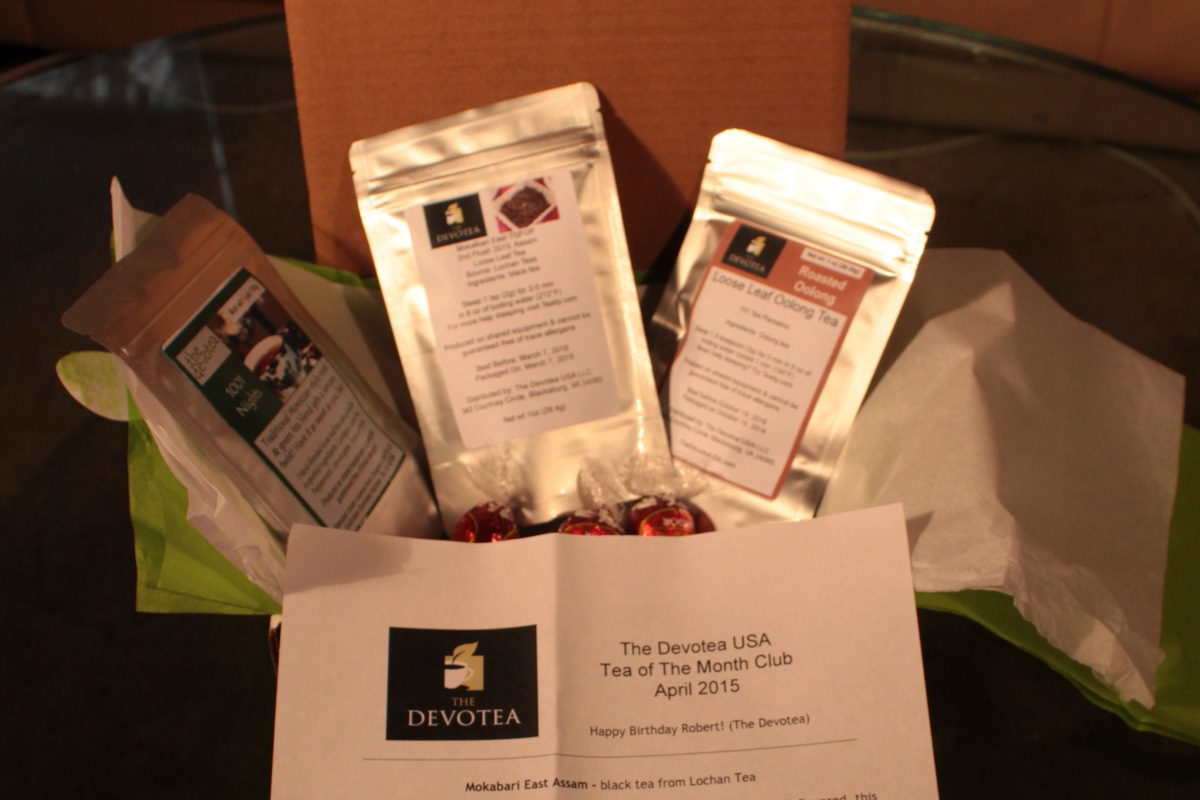 The Devotea USA Tea of the Month Black Friday Deal – $20 off subscription!