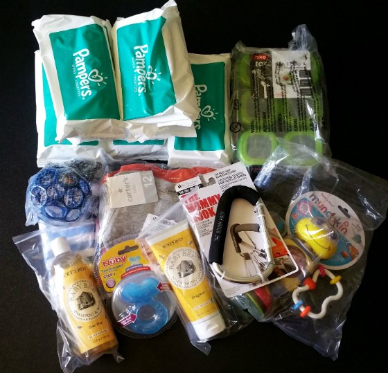 BabyBin Subscription Box Review November 2015 - all items