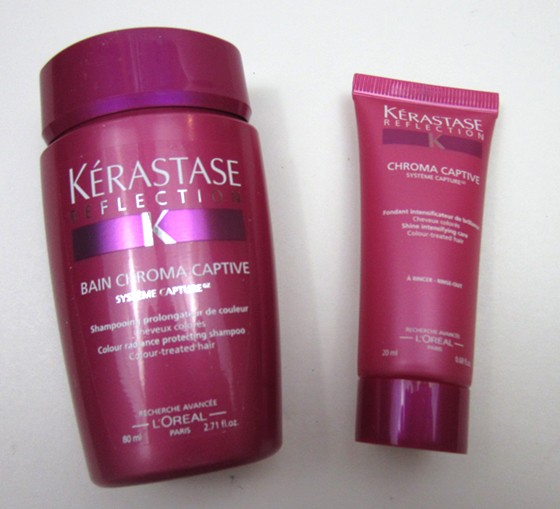 Birchbox October 2015 Review Color Treated Hair Collection Box - kerastase