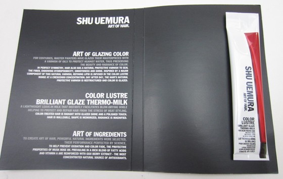 Birchbox October 2015 Review Color Treated Hair Collection Box - shu