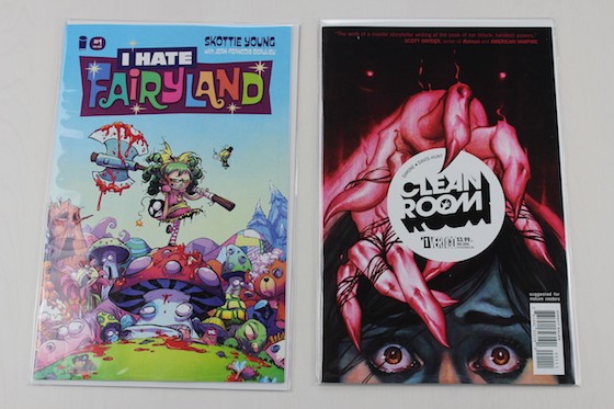 Blindbox Comics Subscription Box Review November 2015 - clean room and i hate fairyland