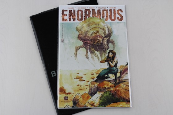 Blindbox Comics Subscription Box Review November 2015 - enormous