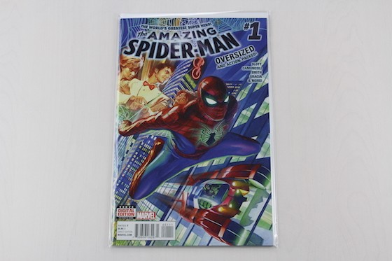 Blindbox Comics Subscription Box Review November 2015 - spiderman