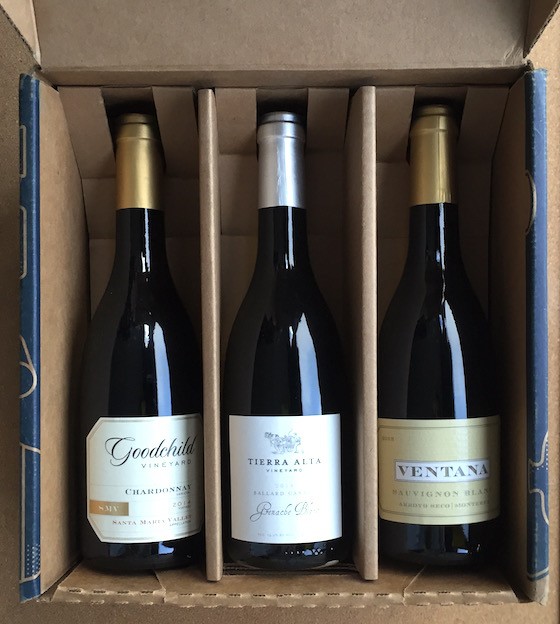 Blue Apron Wine Subscription Box Review October 2015 - PackedWines