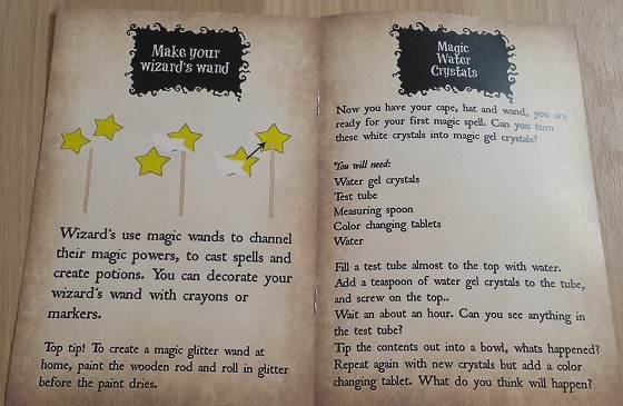 Bramble Box Props Subscription Box Review October 2015 - activity-book-inside