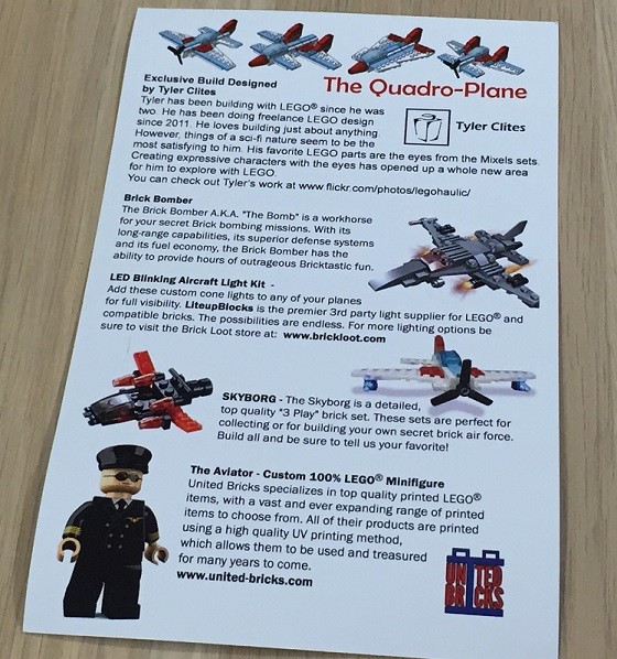 Brick Loot Subscription Box Review November 2015 - info