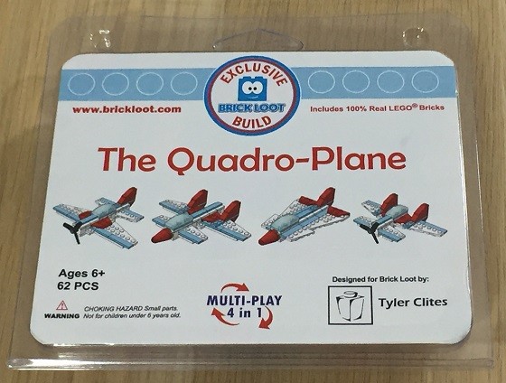 Brick Loot Subscription Box Review November 2015 - quadro-plane