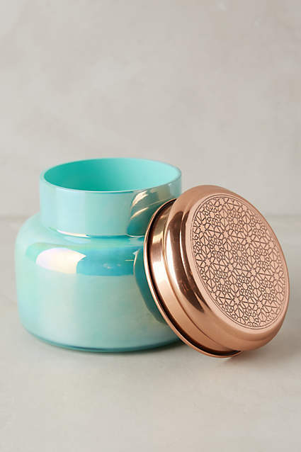 Capri Blue Iridescent Jar Candle