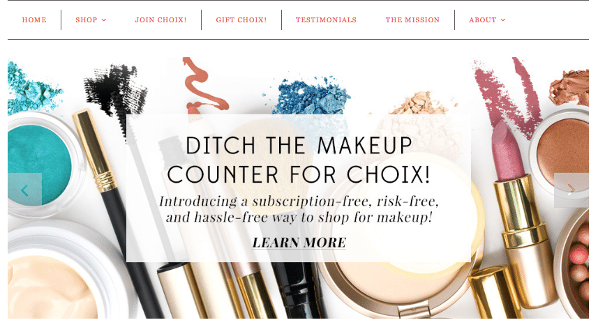 Choix Subscription Box Review November 2015 - SCREENSHOT1