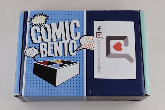 Comic Bento Subscription Box Review – October 2015