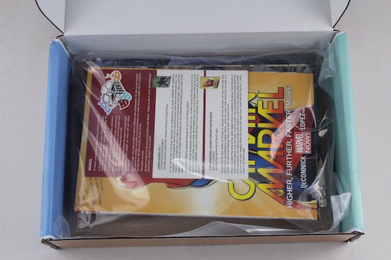 Comic Bento Subscription Box Review October 2015 - inside