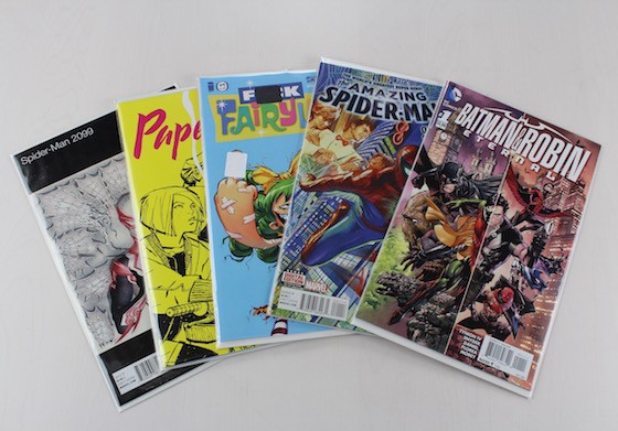 Comicboxer Subscription Box Review October 2015 - all comics