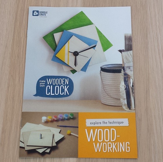 Doodle Crate Subscription Box Review + Coupon October 2015 - booklet