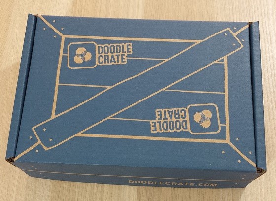 Doodle Crate Subscription Box Review + Coupon October 2015 - box