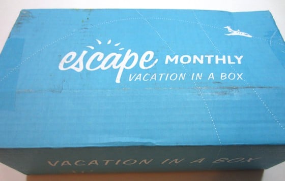 Escape Monthly Subscription Box Review November 2015 - box