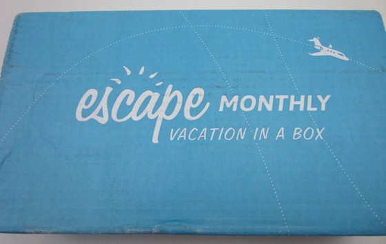 Escape Monthly Subscription Box Review October 2015 - box