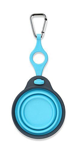 Popware Travel Pet Cup with Bottle Holder and Carabiner