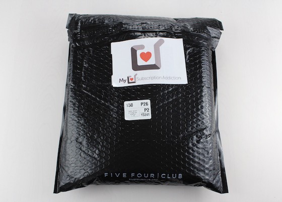 Five Four Club Subscription Review + Coupon December 2015 - package