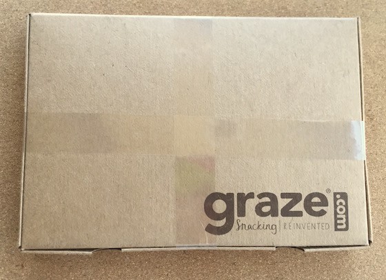 Graze Subscription Box Review + Free Box Coupon November 2015 - Box