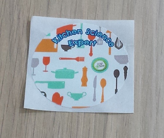 Green Kid Crafts Subscription Box Review October 2015 - sticker