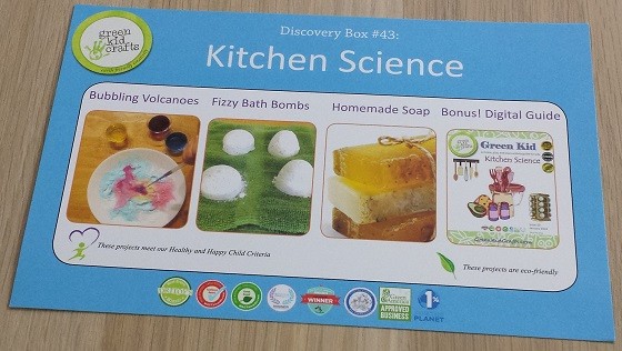 Green Kid Crafts Subscription Box Review October 2015 - theme