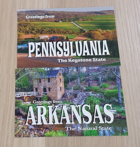 Little Passports USA Subscription Box Review October 2015 - postcards