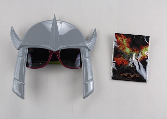 Loot Crate Subscription Box Review & Coupon November 2015 - shredder and mockingjay