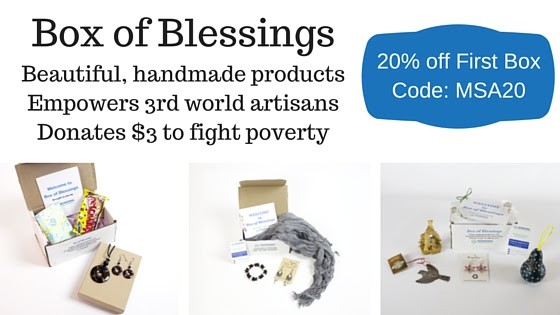 Box of Blessings Black Friday Deal – 20% off your first box!