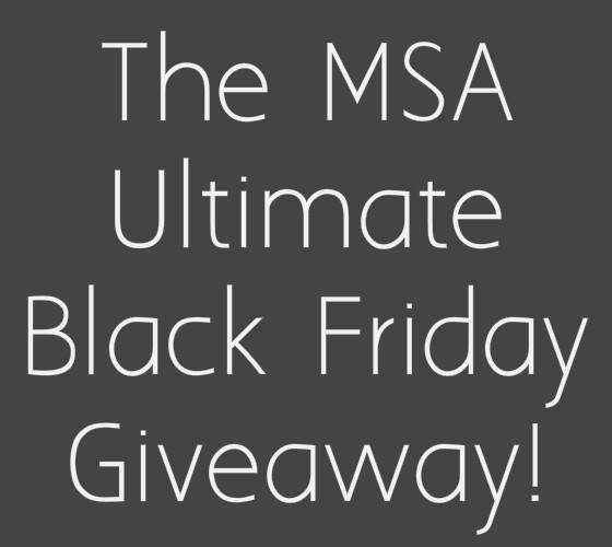 The Black Friday Giveaway!