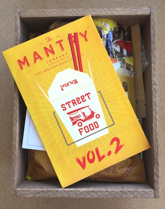 Mantry Subscription Box Review October 2015 - Inside