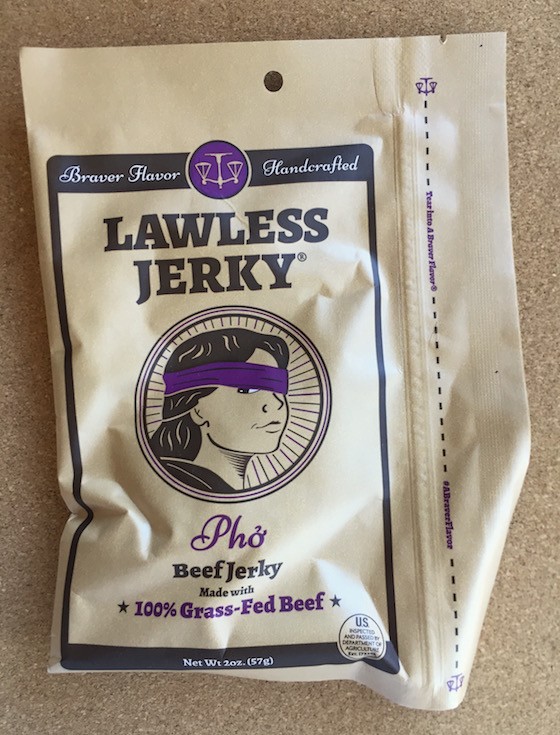 Mantry Subscription Box Review October 2015 - Jerky