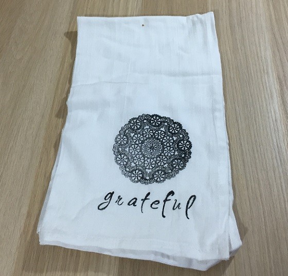 Mindfulness Box Subscription Box Review November 2015 - towel