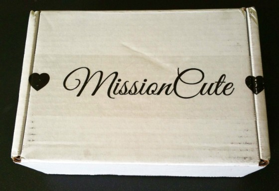 Mission Cute Subscription Box Review November 2015 - BOX