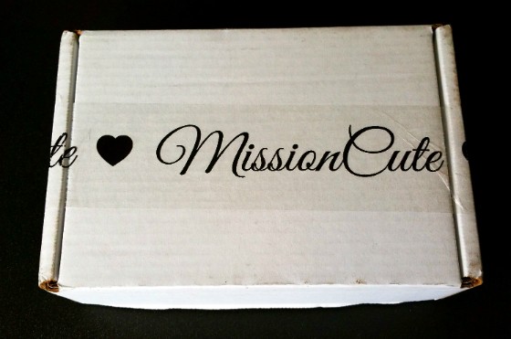 Mission Cute Subscription Box Review – October 2015