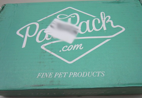 Paw Pack Subscription Box Review + Coupon October 2015 - box