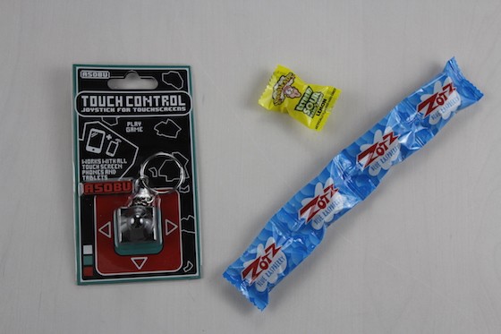 Powered Geek Box Subscription Box Review November 2015 - touchstick and candy