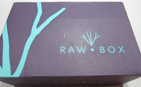RawBox Subscription Box Review October 2015 - box