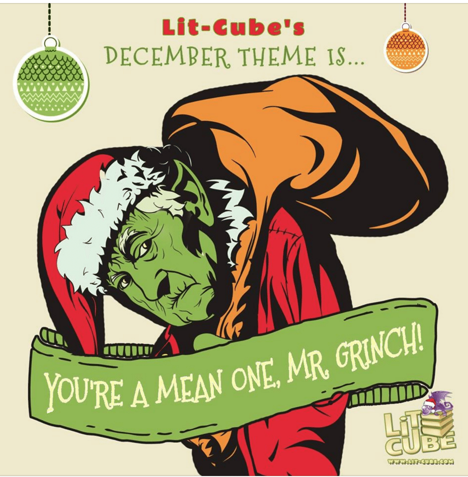 December Lit Cube Box