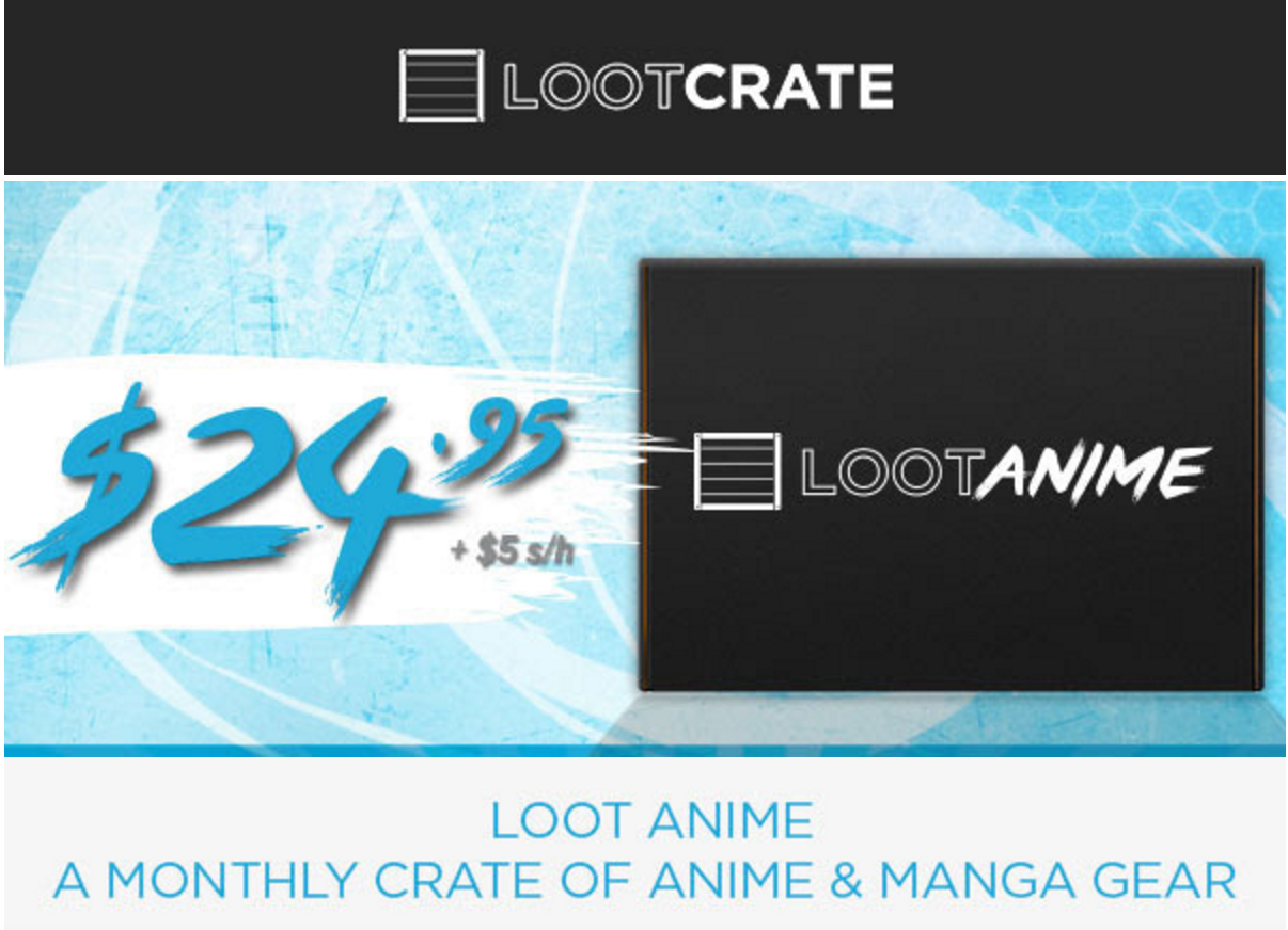 Loot Anime Subscription Available Now + Spoilers!