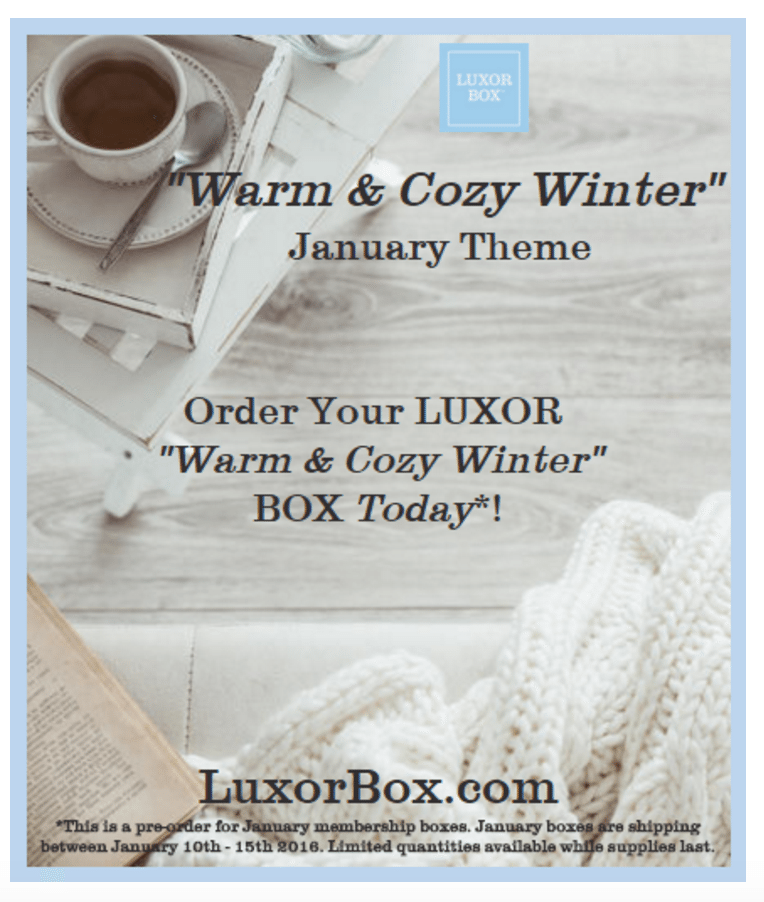 Luxor Box Spoiler January 2015