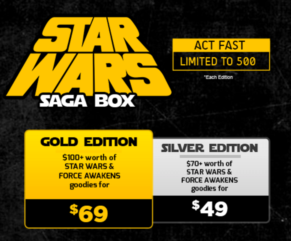 Star Wars Limited Edition Super Hero Stuff Boxes Available Now