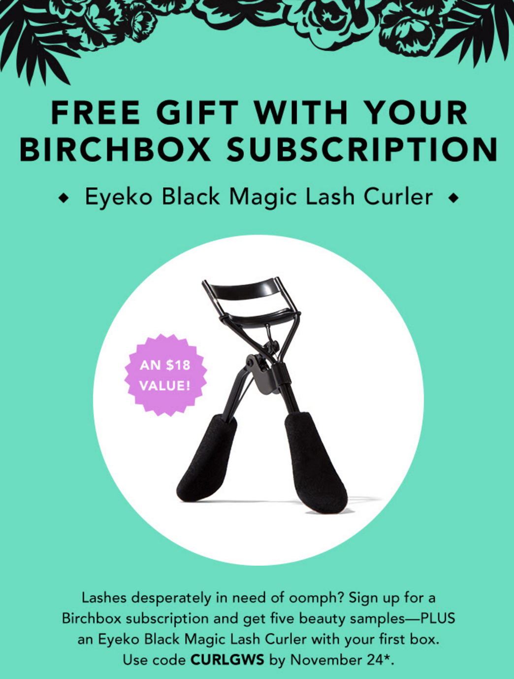 Free Birchbox Gift with Purchase