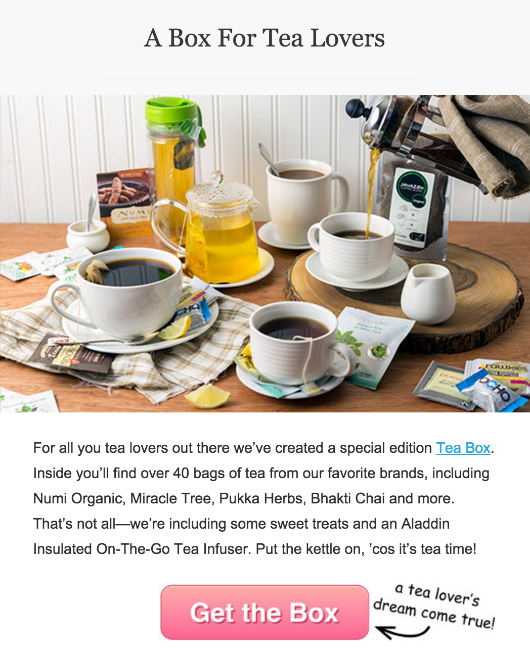 Vegan Cuts Tea Box