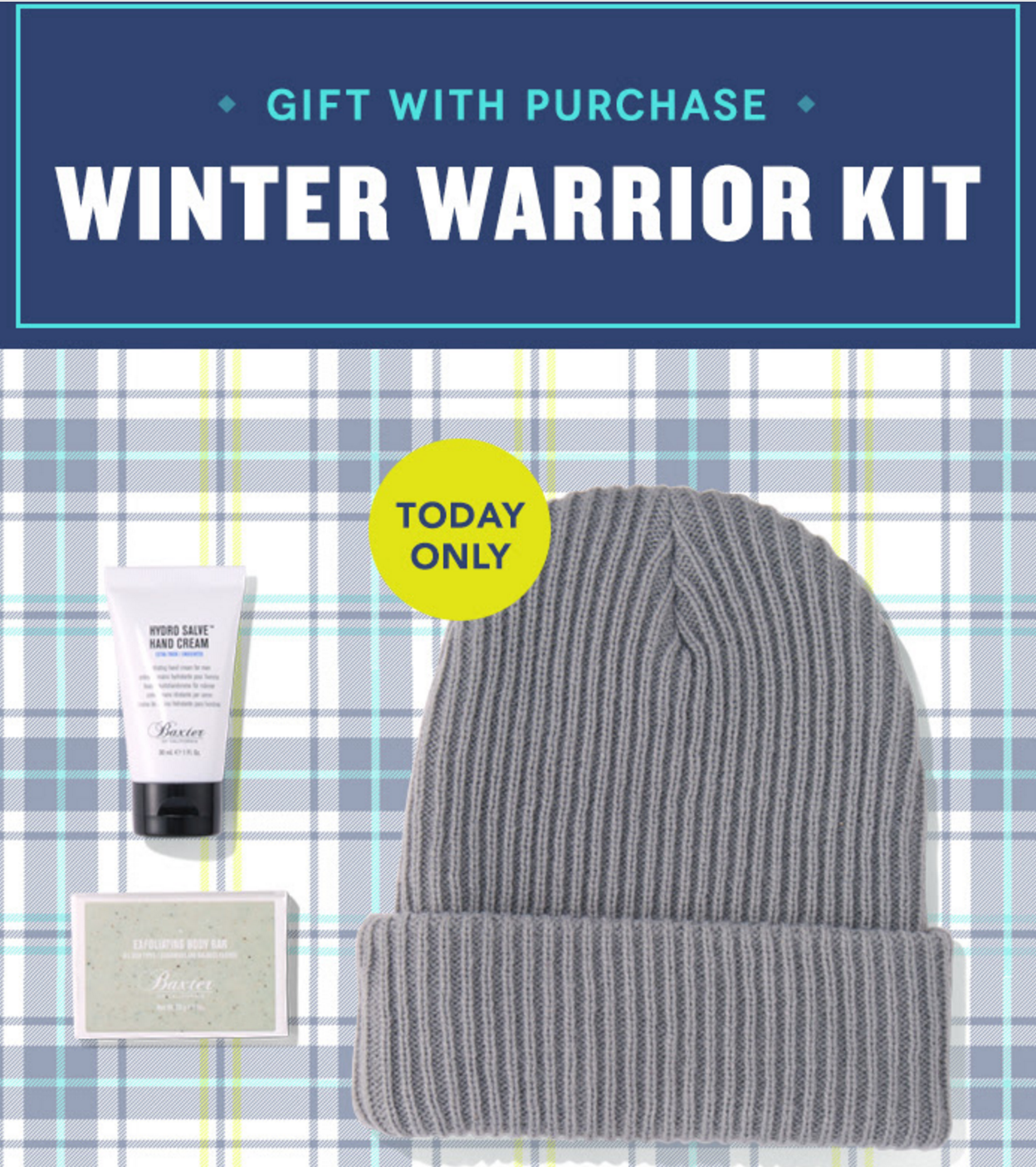 Free Winter Warrior Kit with Birchbox Man Shop Purchase